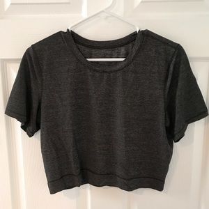 Lulu lemon charcoal top